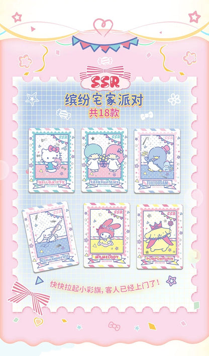 Sanrio Colorful Life Card V2,3 In 1 Bag-ship with other items