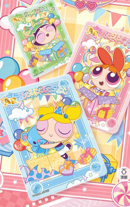 Powerpuff Girls Candy Bag Card V1,4 In 1 Bag