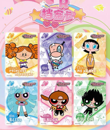 Powerpuff Girls Candy Bag Card V1,4 In 1 Bag