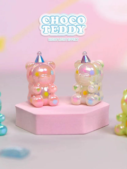 Choco Teddy Candy Chocolate bear Luminous Mini Bean