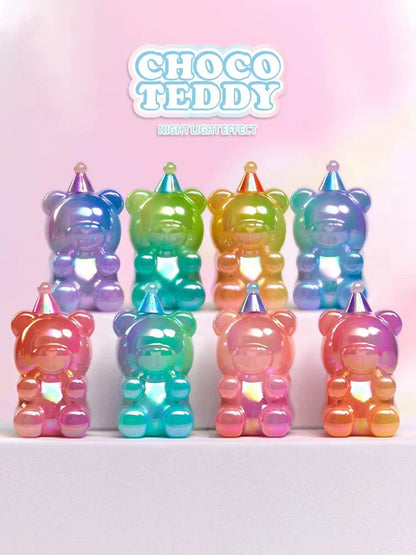 Choco Teddy Candy Chocolate bear Luminous Mini Bean