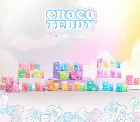 Choco Teddy Candy Chocolate bear Luminous Mini Bean