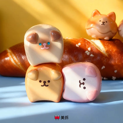 Meichai Dog Bread Shop Mini Bean,3 In 1 Bag