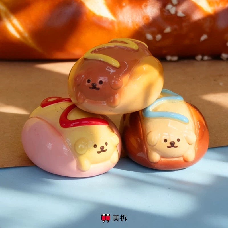Meichai Dog Bread Shop Mini Bean,3 In 1 Bag