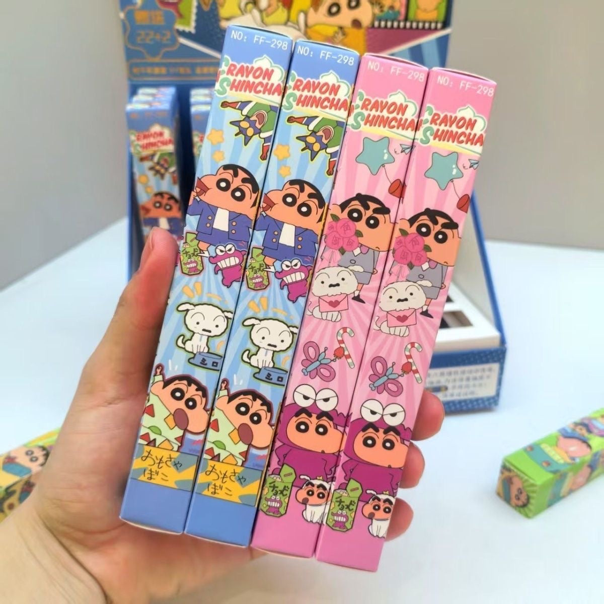 【NEW ARRIVAL】Shinchan Blind Pen-ship with other items