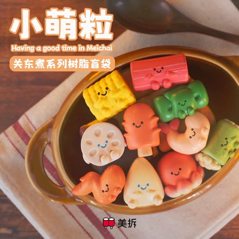 Meichai Oden Mini Bean,3 In 1 Bag