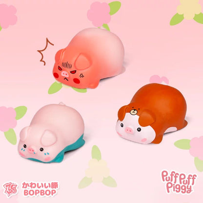 Puff Puff Piggy Squishy Toy