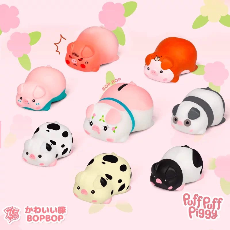 Puff Puff Piggy Squishy Toy