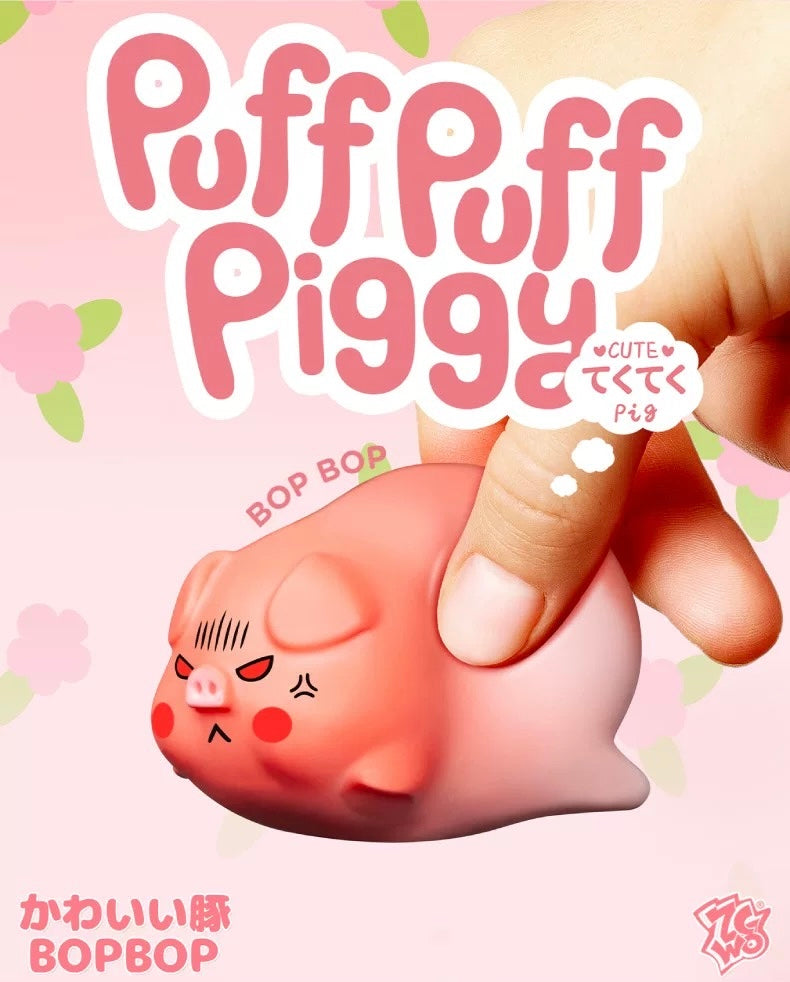 Puff Puff Piggy Squishy Toy