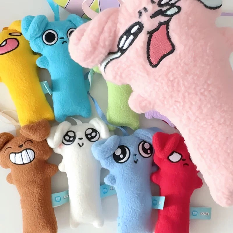 【2026 SALE】The Colorful Dog Mini Plush Pendant