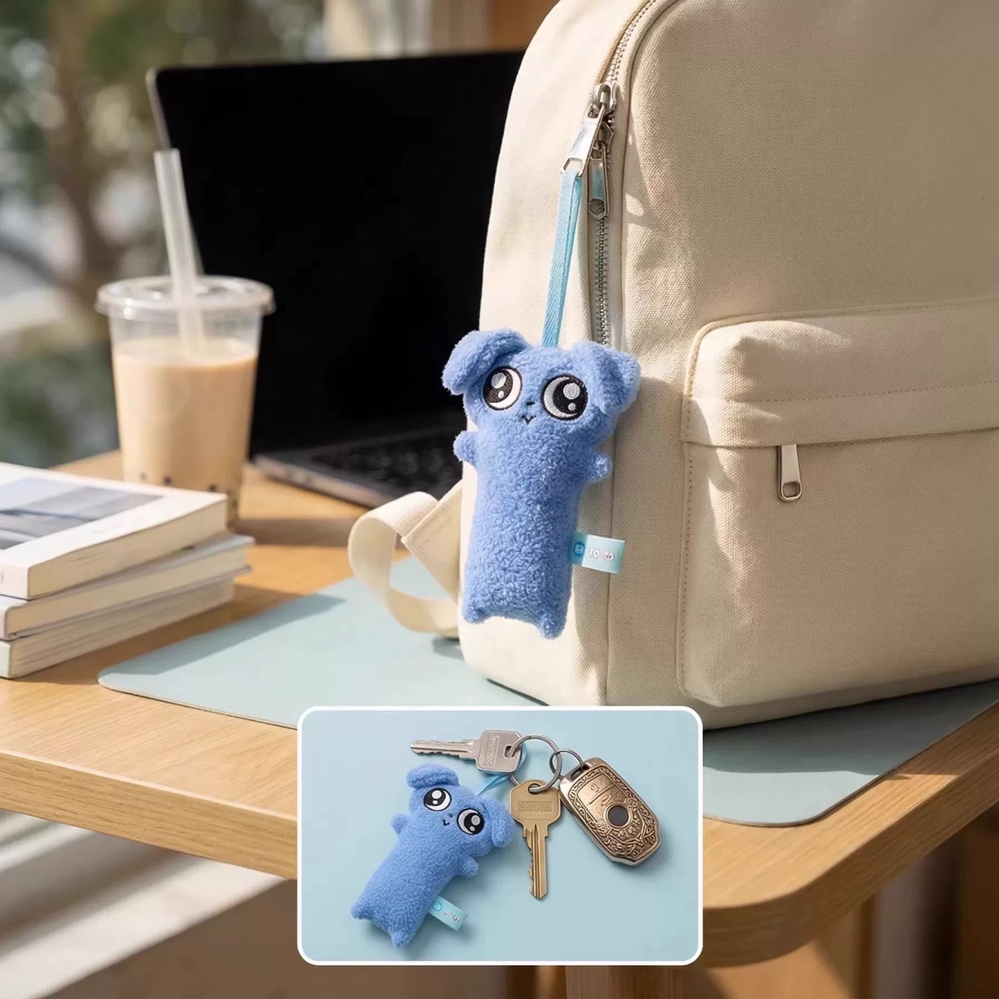 【2026 SALE】The Colorful Dog Mini Plush Pendant