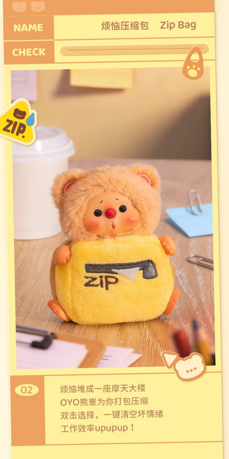【NEW ARRIVAL-CONFIRMED】OYO Portable Bag Plush Doll