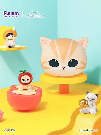 Mofusand Fortune Neko Mini Bean,3 In 1 Box