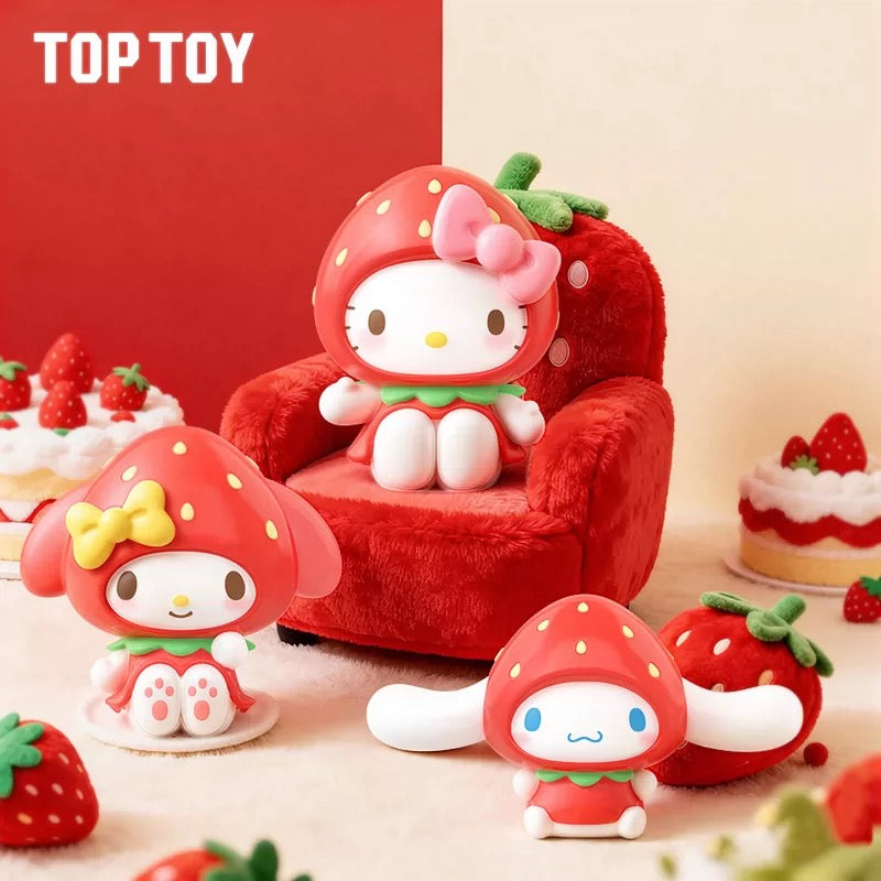 Sanrio Strawberry Candy Mini Figure Pendant