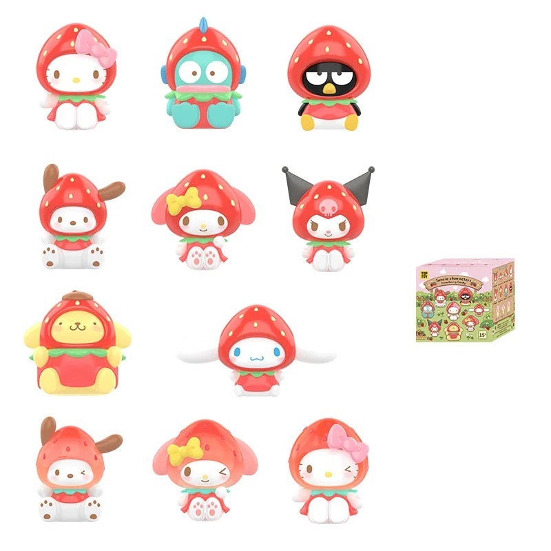 Sanrio Strawberry Candy Mini Figure Pendant