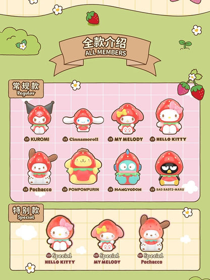 Sanrio Strawberry Candy Mini Figure Pendant