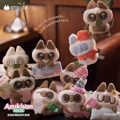 【NEW ARRIVAL】Azukisan Daily Life Mini Plush Magnet Pendant