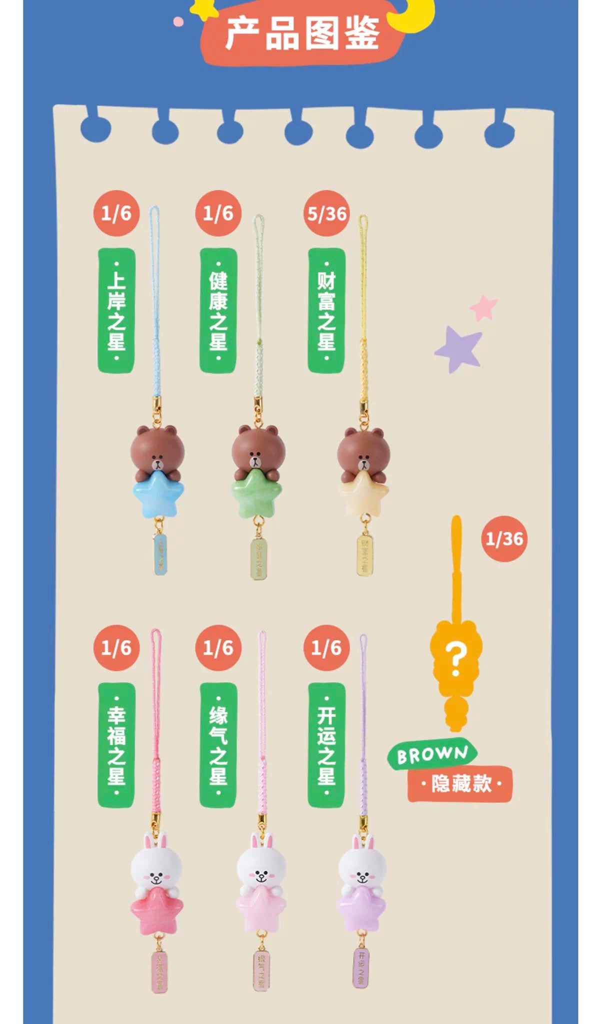 【NEW ARRIVAL】Line Friends Ordinary Days Pendant