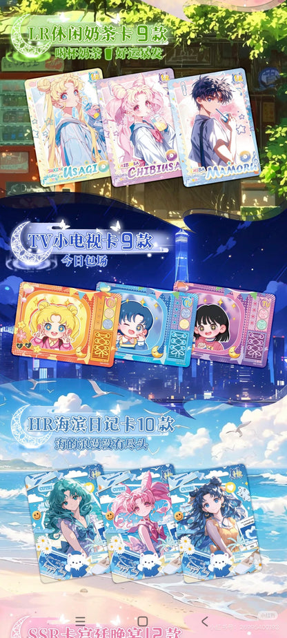 Sailor Moon Eternal Crystal Card,5 In 1 Bag-SHIP WITH OTHER ITEMS