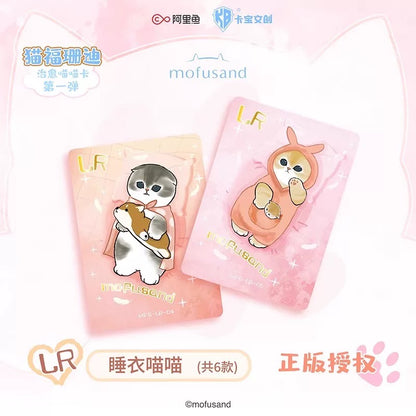 Mofusand Cure Cat Card,3 In 1 Bag-SHIP WITH OTHER ITEMS