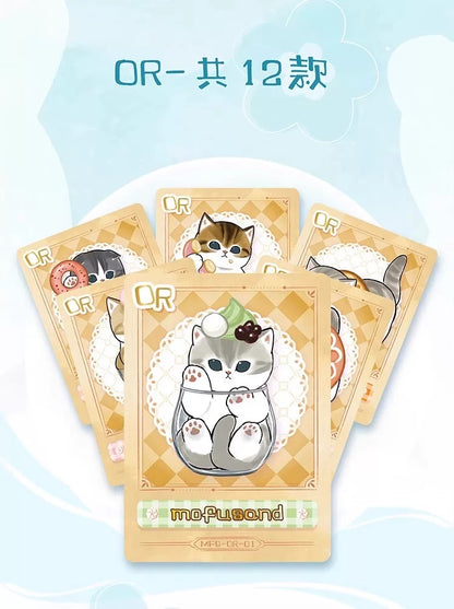 Mofusand Cure Cat Card,3 In 1 Bag-SHIP WITH OTHER ITEMS