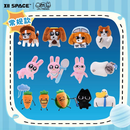Lipu's World Plush Magnet,2 In 1 Bag