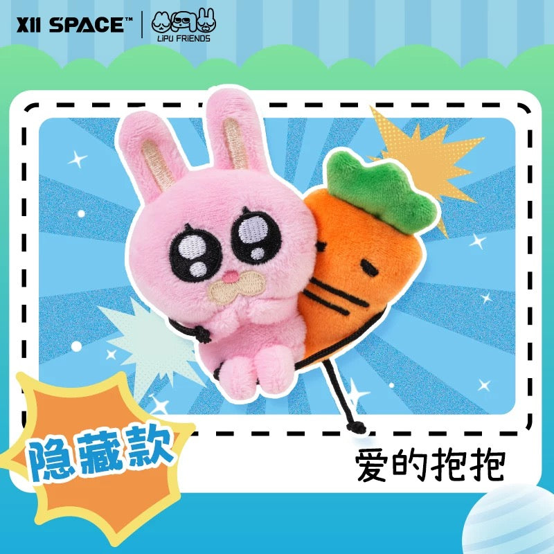 Lipu's World Plush Magnet,2 In 1 Bag