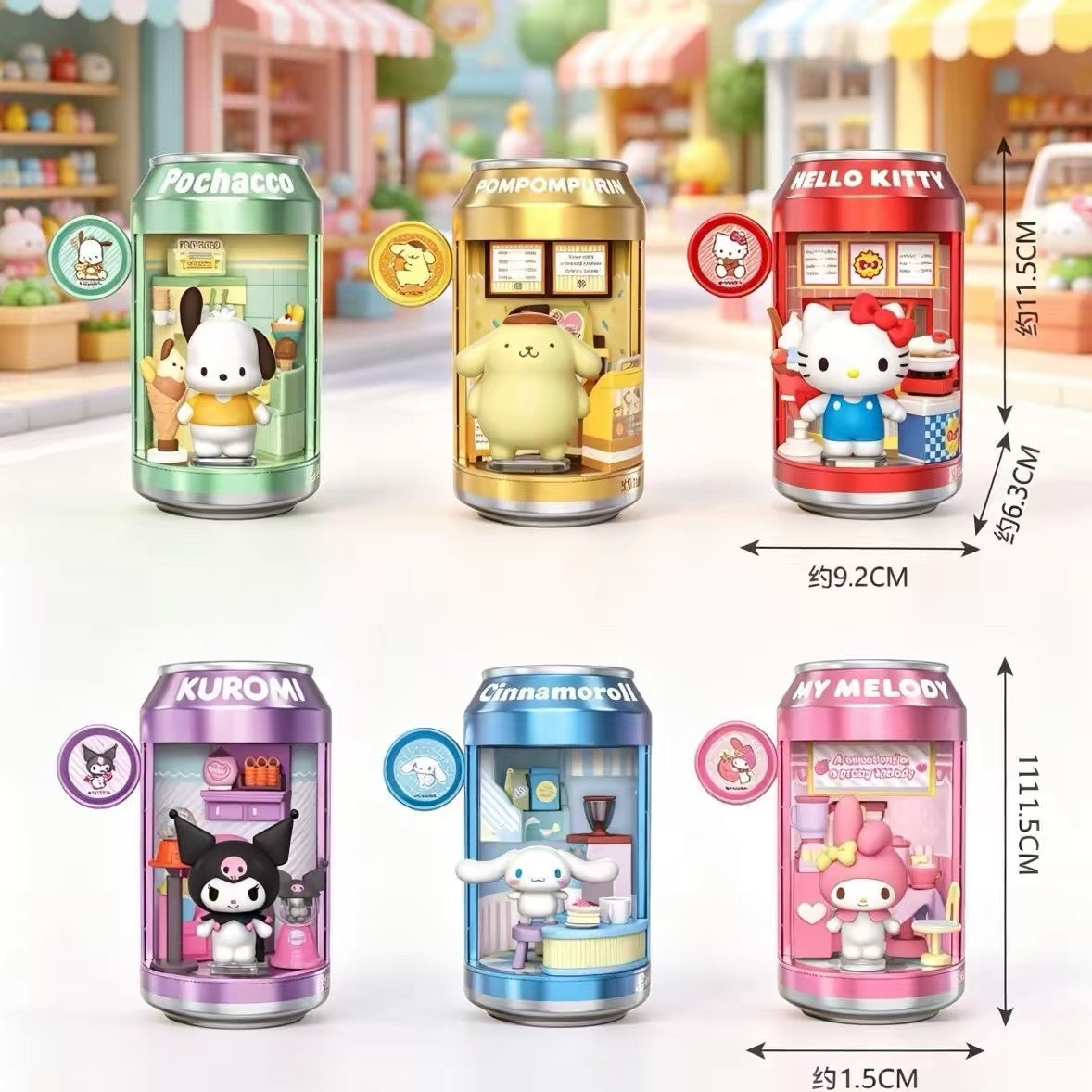 Sanrio Soda Dessert Light Up Shop Street