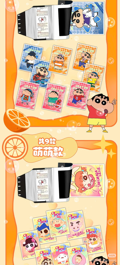 Shinchan Wishes Come True Tear-off Card,3 In 1 Bag-SHIP WITH OTHER ITEMS