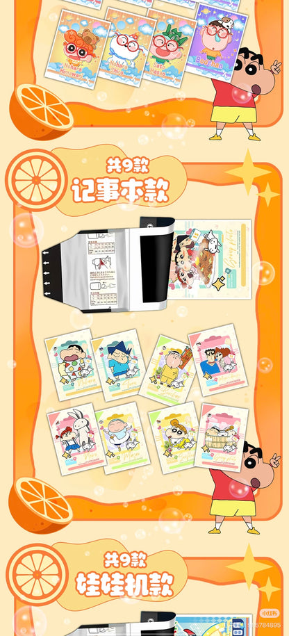 Shinchan Wishes Come True Tear-off Card,3 In 1 Bag-SHIP WITH OTHER ITEMS