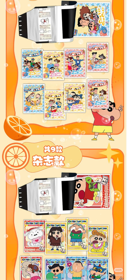 Shinchan Wishes Come True Tear-off Card,3 In 1 Bag-SHIP WITH OTHER ITEMS