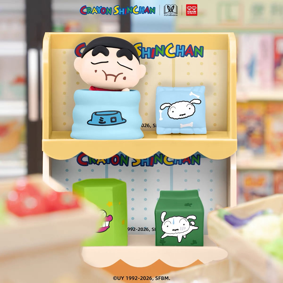 Shinchan Supermarket Jenga Toy