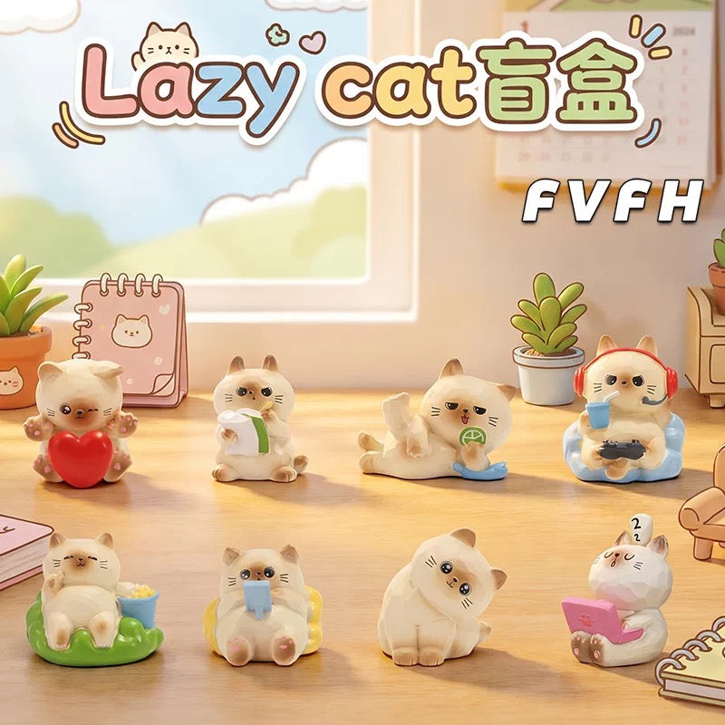 【NEW ARRIVAL】Lazy Cat Mini Figure