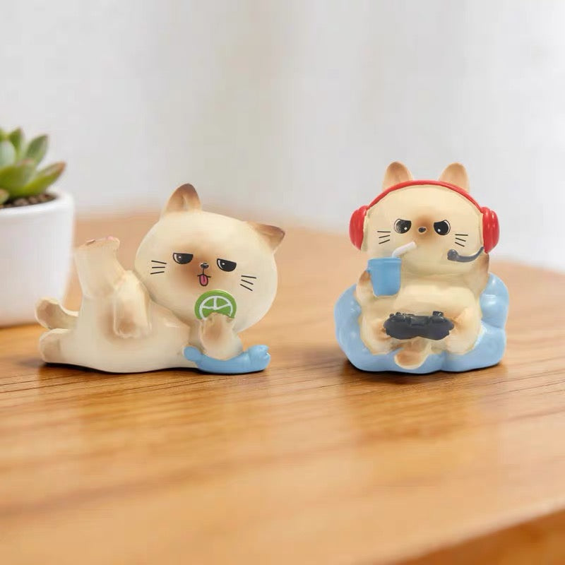 【NEW ARRIVAL】Lazy Cat Mini Figure