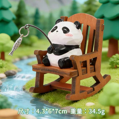 FOFO Animal Go Fishing In Rocking Chair Mini Figure