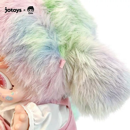 【PREORDER】Q Kid Rainbow Candy Dog 400% Plush