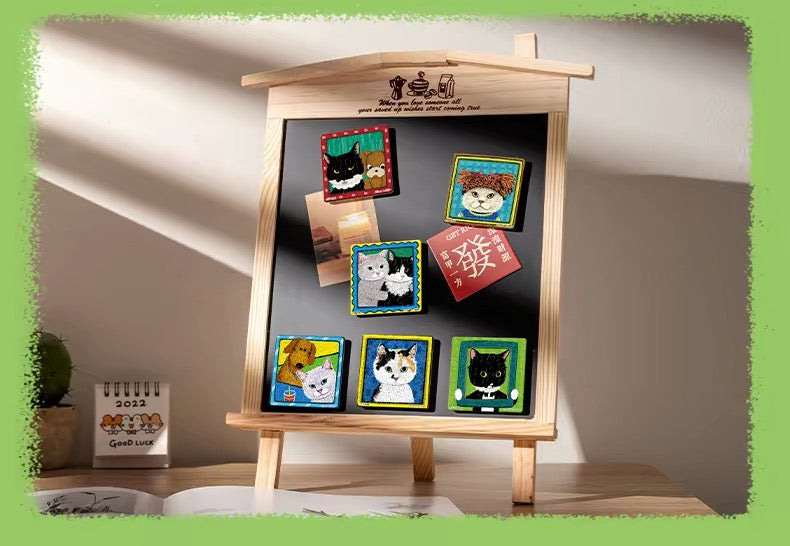 【NEW ARRIVAL】New New's Gallery Puzzle Fridge Magnet-SHIP WITH OTHE ITEMS