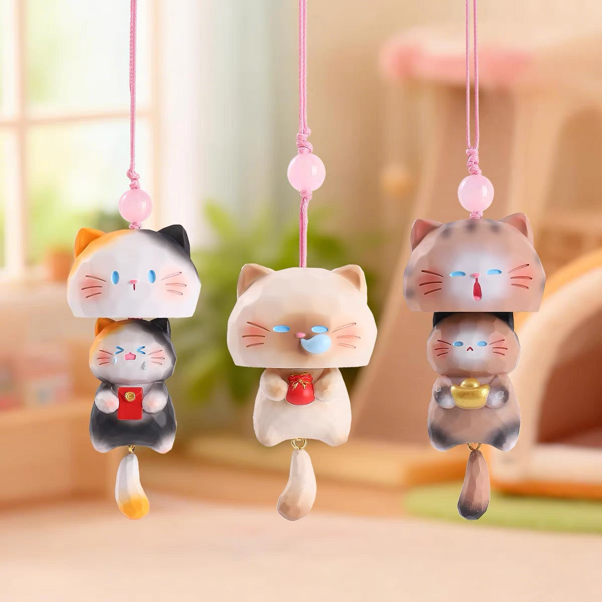 Little Meow Hide And Seek Pendant