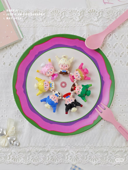【NEW ARRIVAL】SWHY Bubble Ponytail Done,Cuteness Overload Mini Bean,4 In 1 Bag