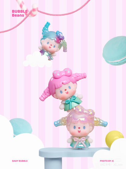 【NEW ARRIVAL】SWHY Bubble Ponytail Done,Cuteness Overload Mini Bean,4 In 1 Bag