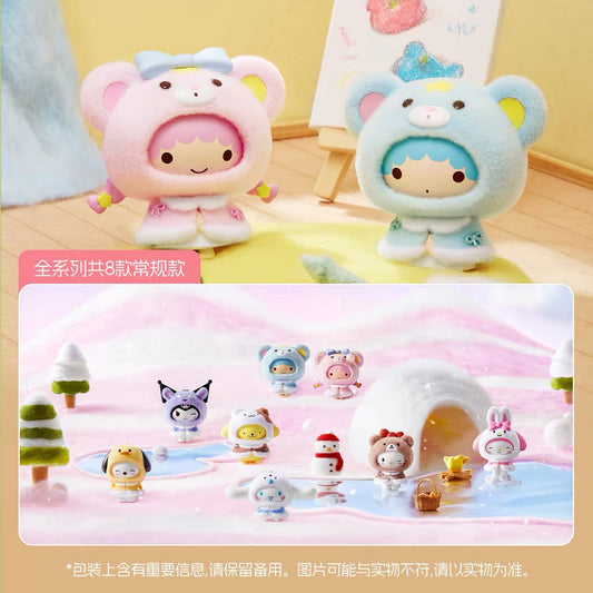 【NEW ARRIVAL】Sanrio Fuzzy Cloak Changing Face Figure