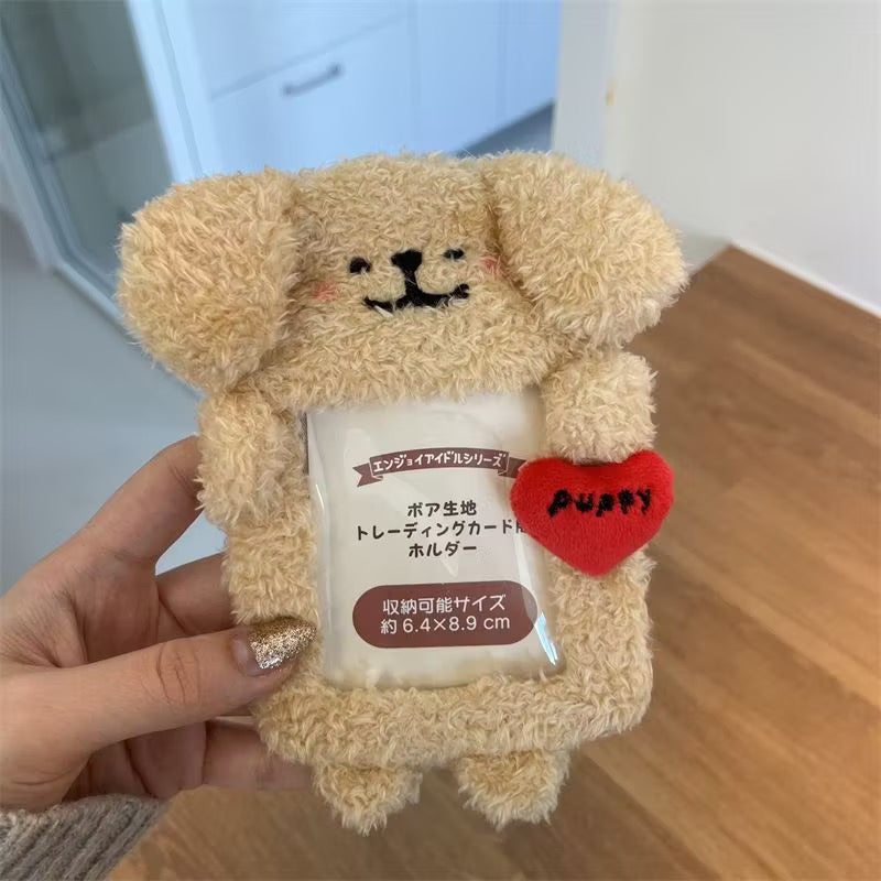 【PREORDER】Fuzzy Card Holder-SHIP WITH OTHER ITEMS