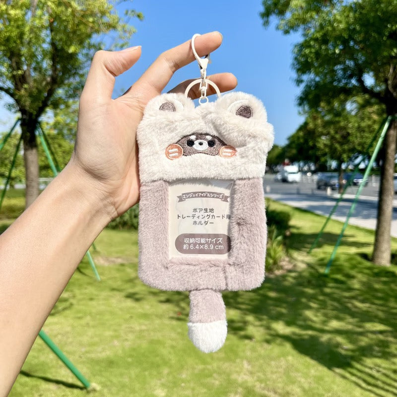 【PREORDER】Fuzzy Card Holder-SHIP WITH OTHER ITEMS