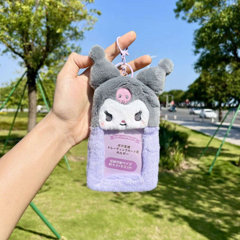 【PREORDER】Fuzzy Card Holder-SHIP WITH OTHER ITEMS