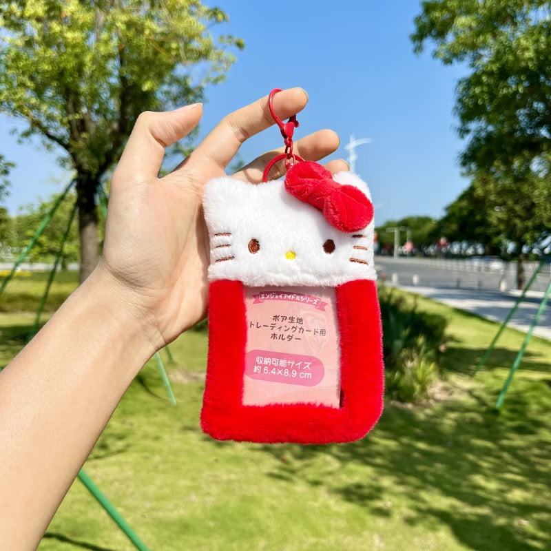 【PREORDER】Fuzzy Card Holder-SHIP WITH OTHER ITEMS