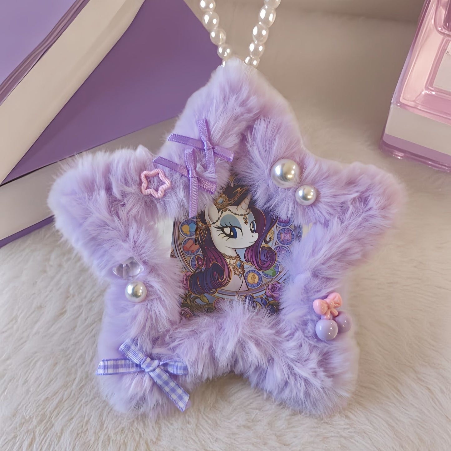 【PREORDER】Fuzzy Card Holder-SHIP WITH OTHER ITEMS