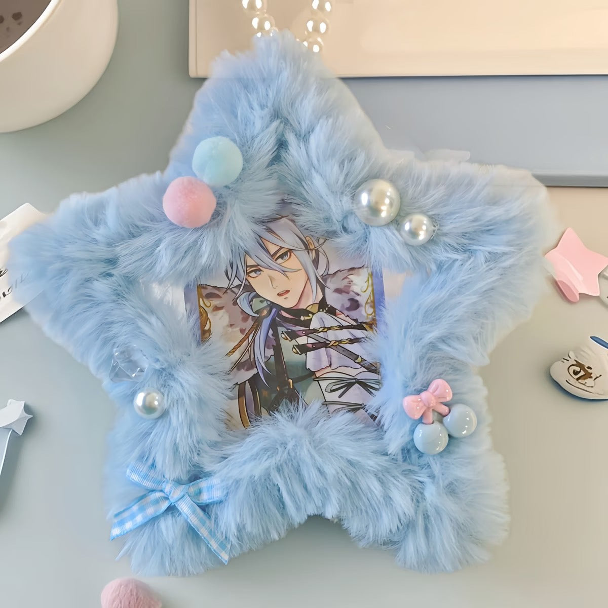【PREORDER】Fuzzy Card Holder-SHIP WITH OTHER ITEMS