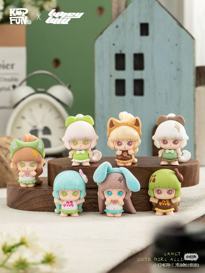 【NEW ARRIVAL】Lancylulu Cute Girl Alliance Mini Bean V2,4 In 1 Bag