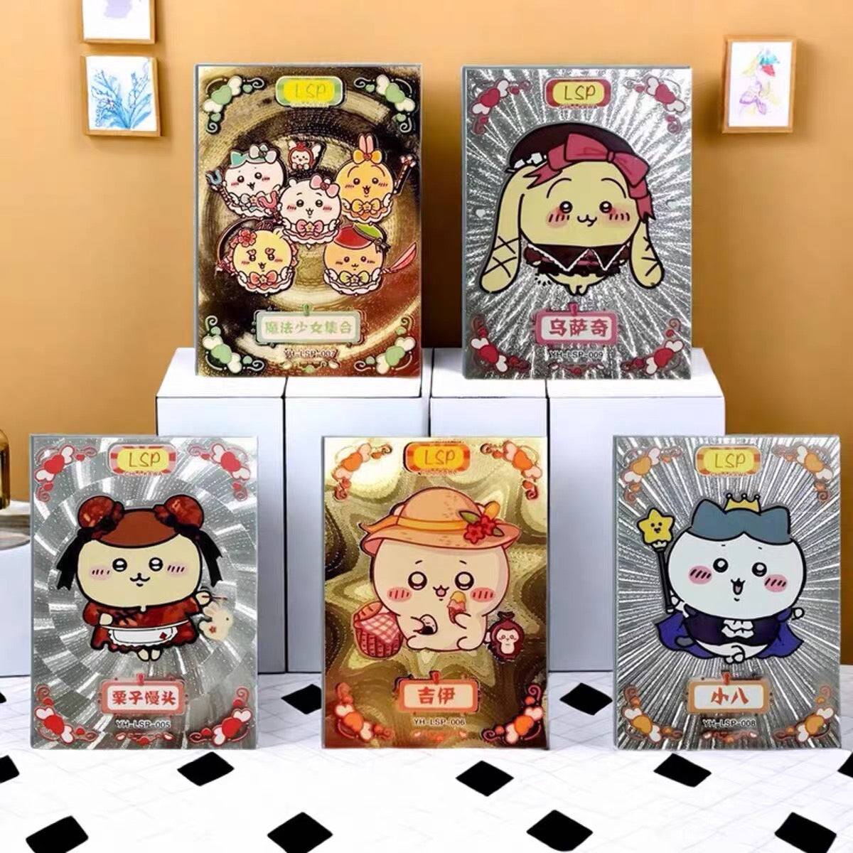 【NEW ARRIVAL】Chiikawa Diary Card,3 In 1 Bag-SHIP WITH OTHER ITEMS