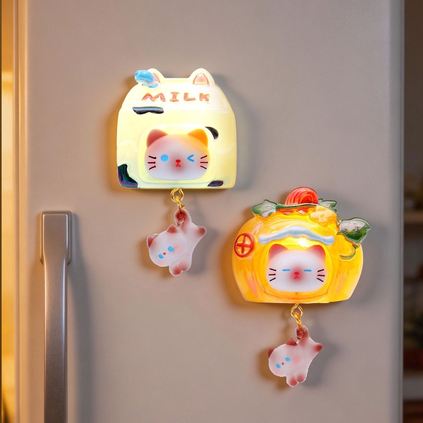 Meow Fridge Magnet Light